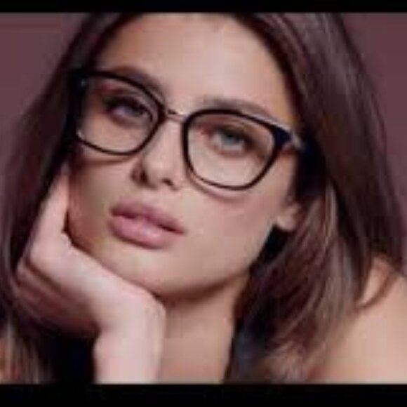 Jimmy Choo JC318/G 0086 00 Eyeglasses Havana 54mm Square Frame - Picture 4 of 12